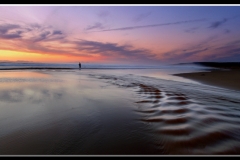 Lone Fisherman at Machrihanish