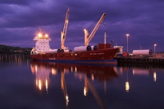 Loading up at the New Quay, Campbeltown